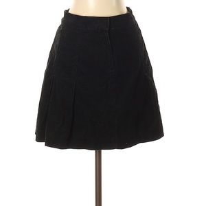 Juicy Couture Black Corduroy Skirt Size S